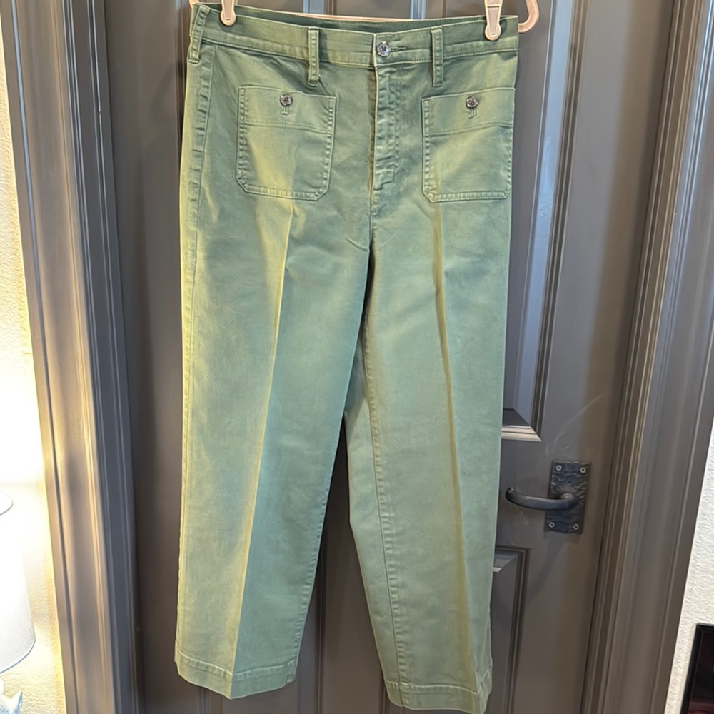 JCREW | Sailor Slim Wide Leg Chino 💚